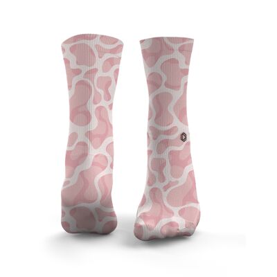 Calcetines junto a la piscina - Hombre Rosa Pastel