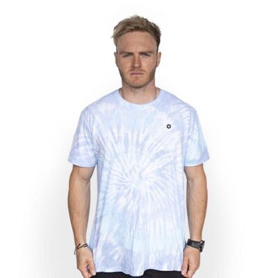 Camiseta con efecto tie-dye Blue Lagoon