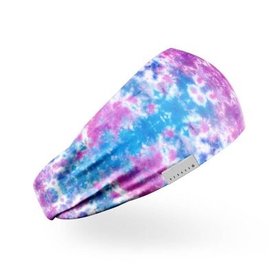 Diadema con efecto tie dye Ice Blast