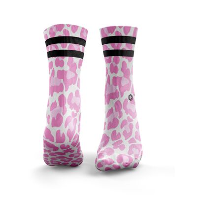 Leopard Print 2Stripe - Mujeres Rosa