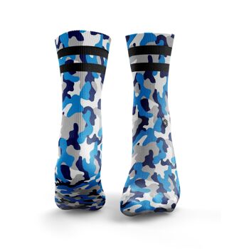 Camouflage 2.0 2Stripe - Homme Bleu Vif 1