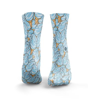 Mr Whippy Socken - Damen Blau