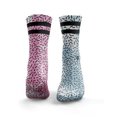 Sprinkles neri - Blu e rosa da donna