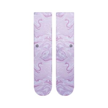 Chaussettes Marble 2.0 - Femme Bleu Foncé 3