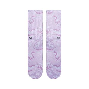Chaussettes Marble 2.0 - Homme Rose & Vert 3