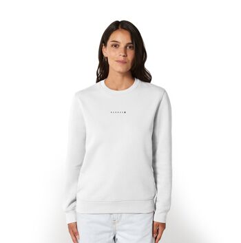 Pull en coton biologique Minimal' HEXXEE - Blanc - XXS (34") 1