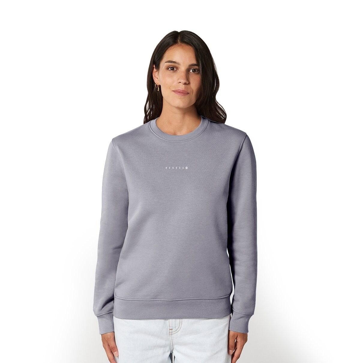 Minimal' HEXXEE Pullover aus Bio-Baumwolle - Lavagrau - XXS (34")