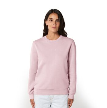 Pull en Coton Biologique Minimal' HEXXEE - Rose Coton - XS (36") 1