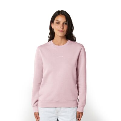 Minimal' HEXXEE Organic Cotton Sweater - Cotton Pink - XS (36")