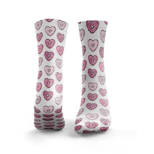Donut Hearts - Womens Pink