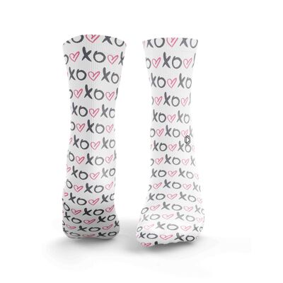 XO Love Socks - Womens Pink