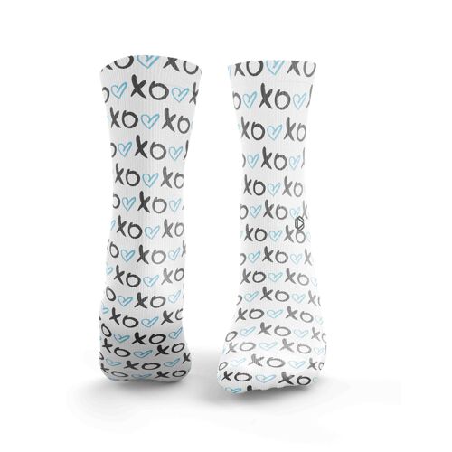 XO Love Socks - Womens Blue