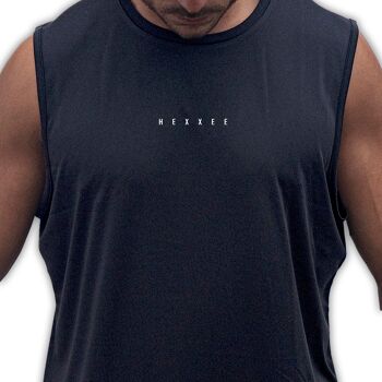 T-shirt Minimal Muscle - Petit (36") - Noir 1