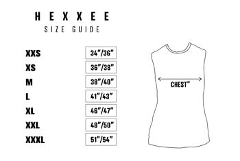 T-shirt Minimal Muscle - 2XL (52") - Blanc 3