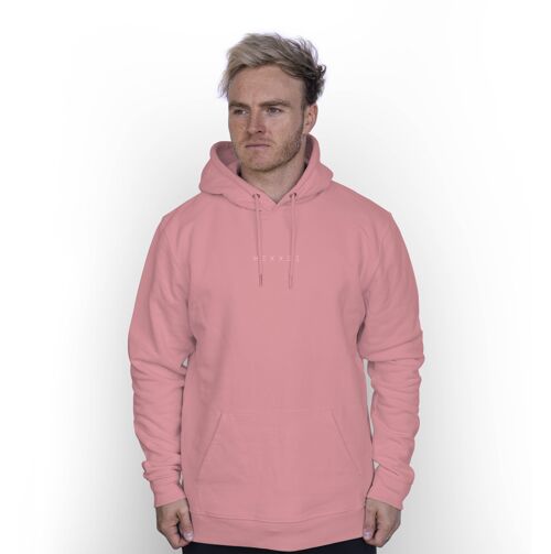 Broken' HEXXEE Organic Cotton Hoodie - Small (36") - Canyon Pink