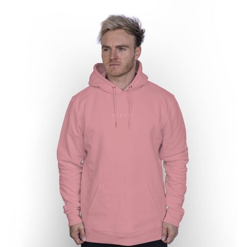 Broken' HEXXEE Organic Cotton Hoodie - Medium (40") - Canyon Pink