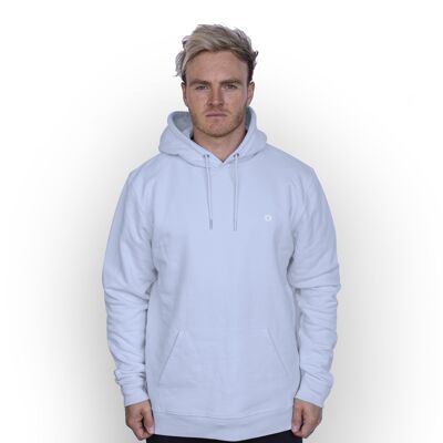 Logo' HEXXEE Organic Cotton Hoodie - XXS (32") - Light Blue