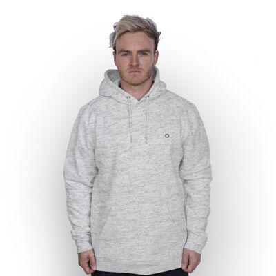 Logo' HEXXEE Organic Cotton Hoodie - Small (36") - Heather Grey