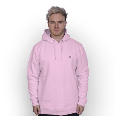 Logo 'HEXXEE Sudadera con capucha de algodón orgánico - Pequeño (36 ") - Rosa