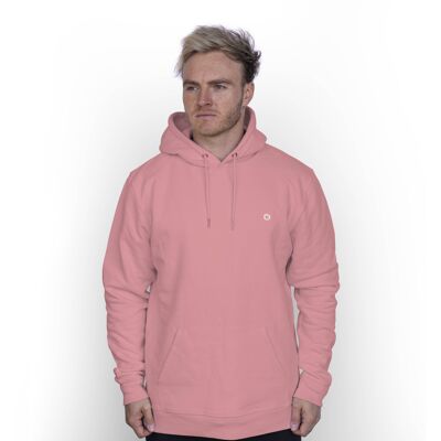 Logo' HEXXEE Organic Cotton Hoodie - Small (36") - Canyon Pink