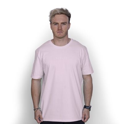 Maglietta in cotone organico HEXXEE Broken' - Medium (40") - rosa chiaro