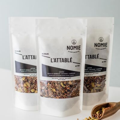 The Attable, un mix di spezie da macinare su tutti i tuoi desideri, 75g