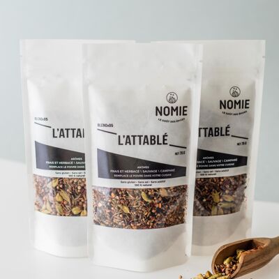 The Attable, a mix of spices to grind on all your desires, 75g