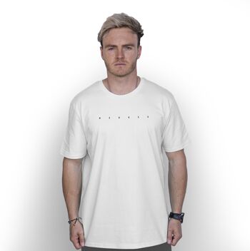 T-shirt Cruiser' HEXXEE en coton biologique - XS (34") - Blanc 1