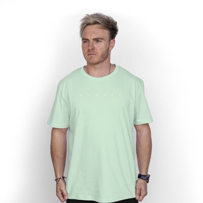 Camiseta de algodón orgánico HEXXEE de Cruiser - Mediana (40 ") - Verde menta