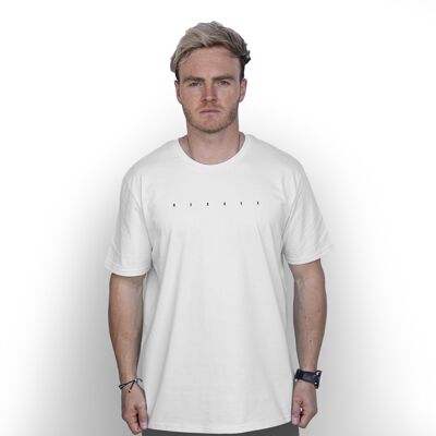 T-shirt Cruiser' HEXXEE in cotone organico - Large (44") - Bianco