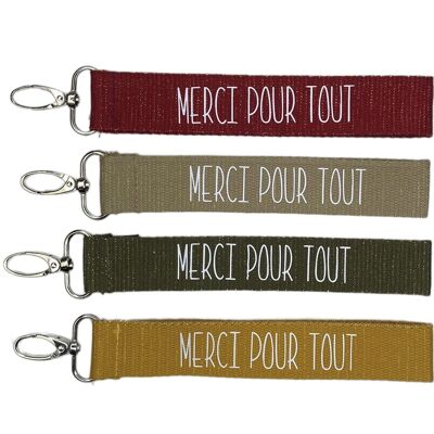 Porte clés, Merci pour tout