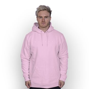 Sweat à capuche Cruiser' HEXXEE en coton biologique - XS (34") - Rose 1