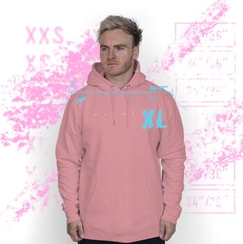 Sweat à capuche Cruiser' HEXXEE en coton biologique - Petit (36") - Crème 2