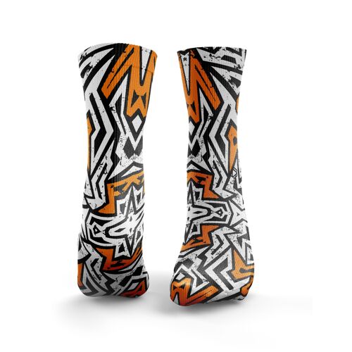 Native Pattern - Mens Orange