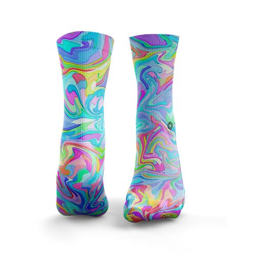 Marble Socks - Mens Multicolour