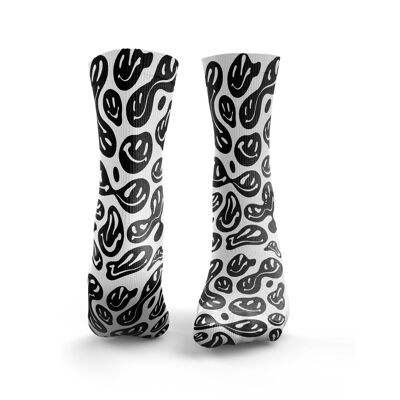 Chaussettes Smiley - Femme Noir