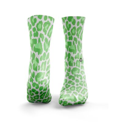 Estampado de leopardo - Verde para mujer