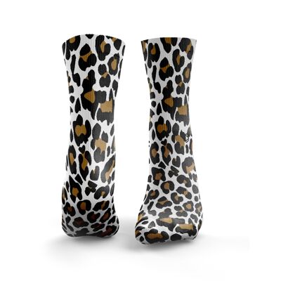 Leopardenmuster - Damen Original Weiß