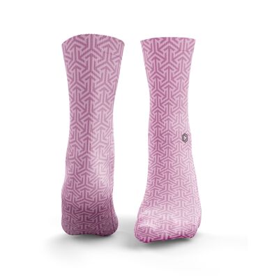 Calcetines Arrow Pattern - Rosa Mujer