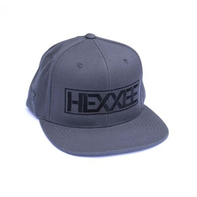 Snapback gris en boîte