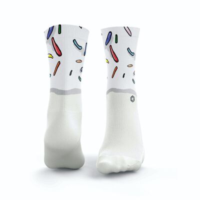 Chaussettes Iced Donut - Femme Blanc
