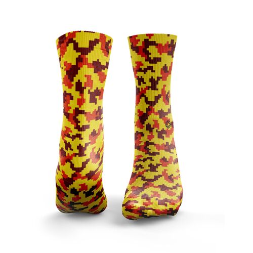 Digital Camouflage - Mens Yellow