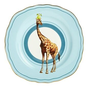 YE - Assiette plate 16,5 cm Girafe