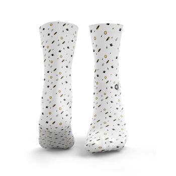 Chaussettes Space - Femme Jaune