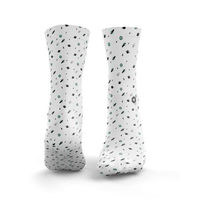 Chaussettes Space - Hommes Vert