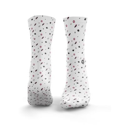 Chaussettes Space - Homme Rose