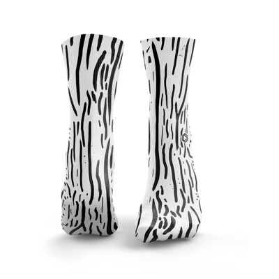 Paint Drip Socks - Mens Black