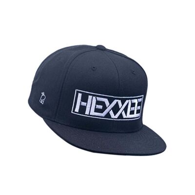 Snapback en caja negro / blanco