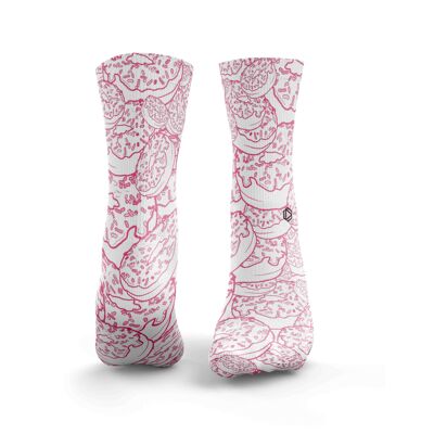 Calcetines Donut Stencil - Rosa Hombre