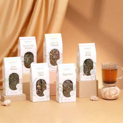 Colección Mummy's Tea - Bolsitas de té piramidales (Orgánico)
